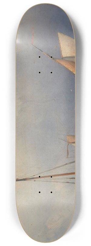 Abraham Hulk - A freshening breeze 8.25 inch art skate deck Abraham Hulk - A freshening breeze 8.25 inch art skate deck