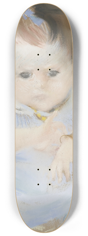 Albert Besnard - Portrait of a Baby 8.25 inch art skate deck