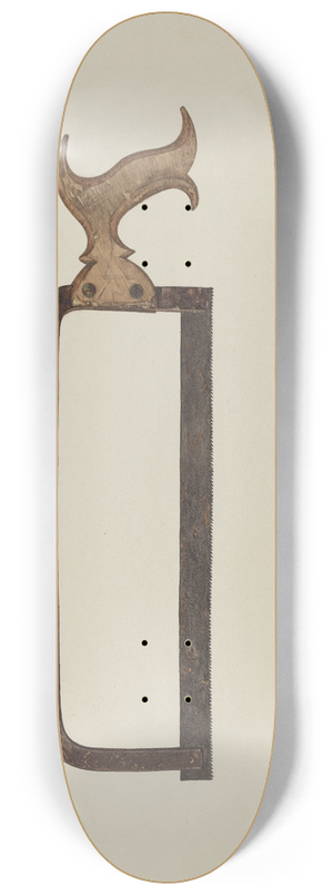 Edward Unger - Saw 8.25 inch art skate deck