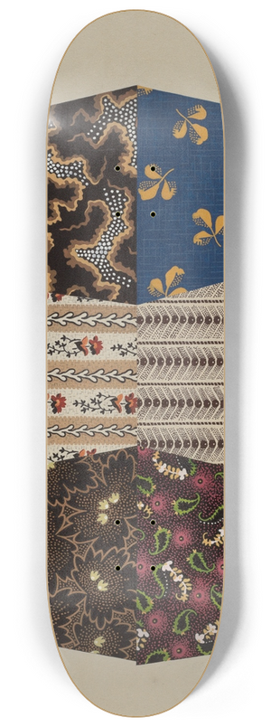 Edward White - Quilt Patches 8.25 inch art skate deck