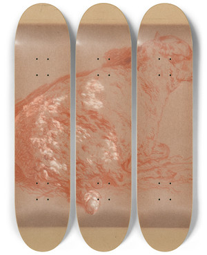Triptych art skateboard deck of Jacquesraymond Brascassat Mouton Couch by Jacques Raymond Brascassat (1804-1867) Triptych art skateboard deck of Jacquesraymond Brascassat Mouton Couch by Jacques Raymond Brascassat (1804-1867)