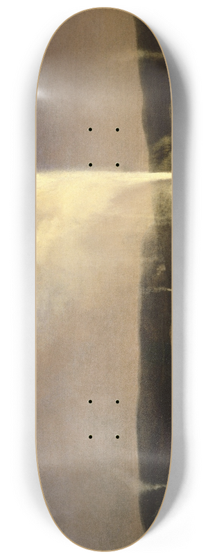 Albert Bierstadt - Geysers in Yellowstone 8.25 inch art skate deck