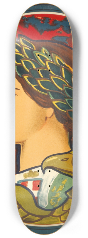Edwin Howland Blashfield - SPQR 8.25 inch art skate deck Edwin Howland Blashfield - SPQR 8.25 inch art skate deck