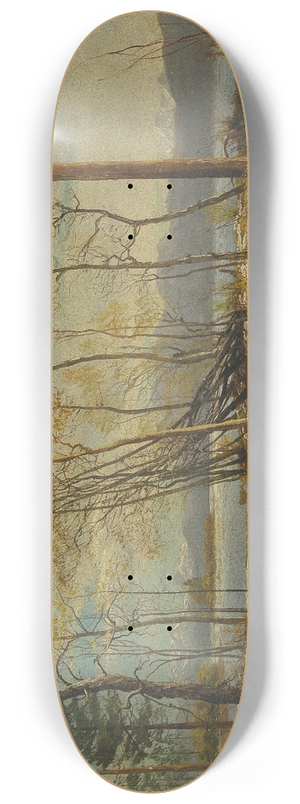Albert Bierstadt - Lake Tahoe 8.25 inch art skate deck