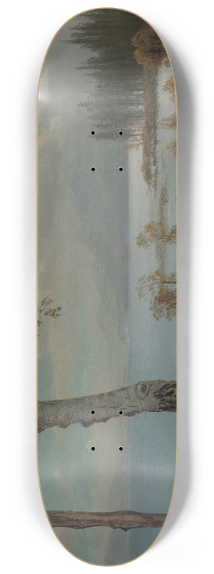 Albert Bierstadt - Lake Tahoe 8.25 inch art skate deck Albert Bierstadt - Lake Tahoe 8.25 inch art skate deck