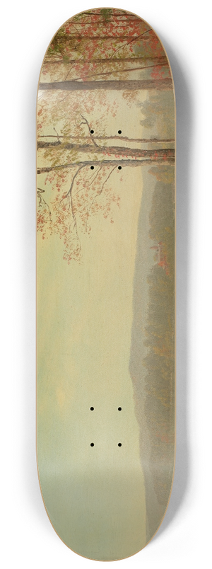 Albert Bierstadt - Landscape 8.25 inch art skate deck