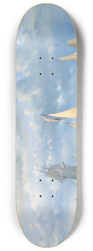 Abraham Hulk - Setting out to sea 8.25 inch art skate deck