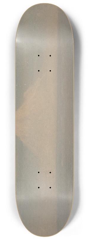 Albert Bierstadt - Mount Rainier 8.25 inch art skate deck
