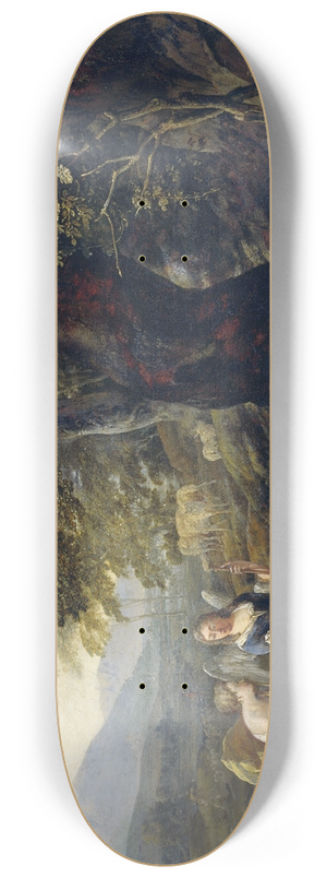 Eglon van der Neer - Tobias and the angel 8.25 inch art skate deck Eglon van der Neer - Tobias and the angel 8.25 inch art skate deck