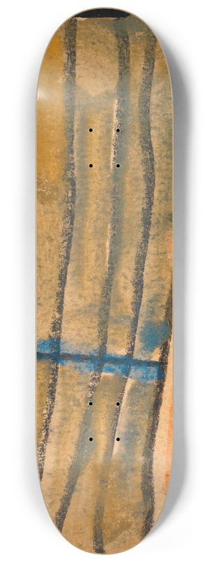 Egon Schiele - Abstrahierte Landschaft 8.25 inch art skate deck