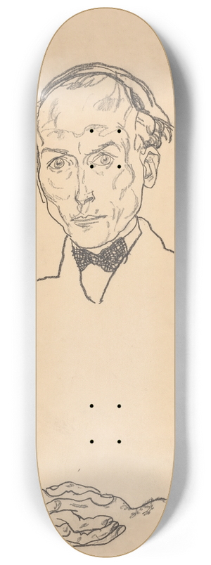 Egon Schiele - Dr. Ernst Wagner 8.25 inch art skate deck