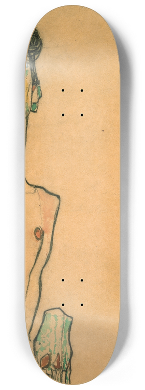 Egon Schiele - Mime van Osen 8.25 inch art skate deck