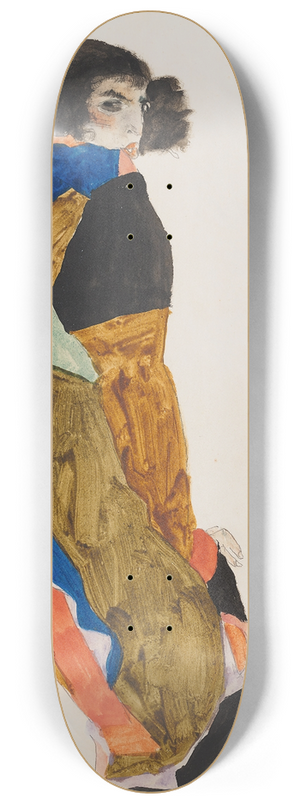 Egon Schiele - Moa 8.25 inch art skate deck