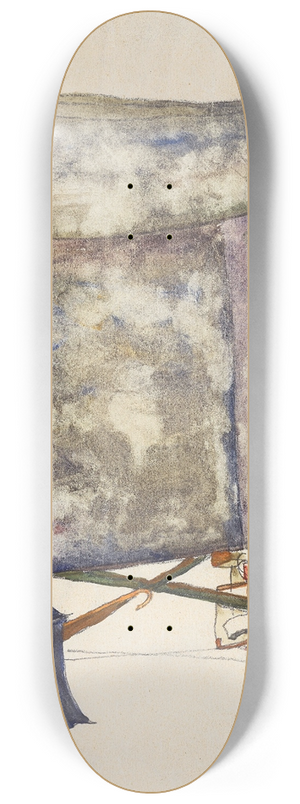 Egon Schiele - Street Cart 8.25 inch art skate deck