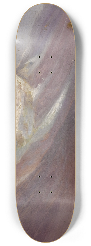 Albert Bierstadt - Study of Mountains 8.25 inch art skate deck