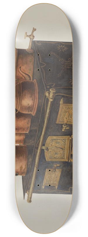 Einar Heiberg - Toy Stove 8.25 inch art skate deck