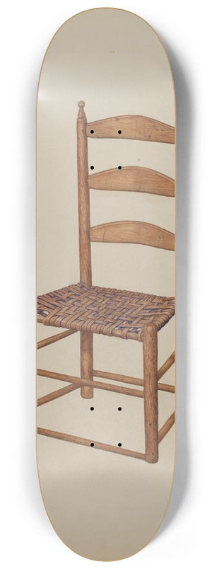 E.J. Reynolds - Hickory Chair 8.25 inch art skate deck