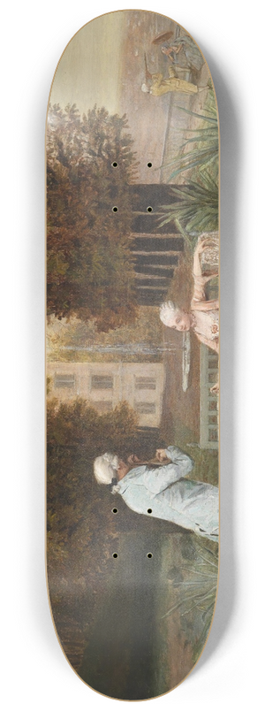 Elia Joseph Laurent - Gesprch im Park 8.25 inch art skate deck