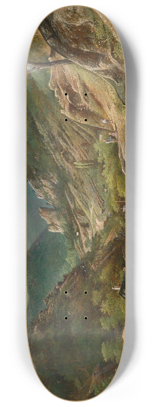 Elias Pieter van Bommel - Die Klausen in Mdling 8.25 inch art skate deck Elias Pieter van Bommel - Die Klausen in Mdling 8.25 inch art skate deck