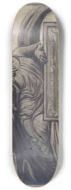 Elihu Vedder - Into the Universe 8.25 inch art skate deck