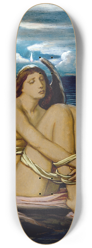 Elihu Vedder - Soul in Bondage 8.25 inch art skate deck