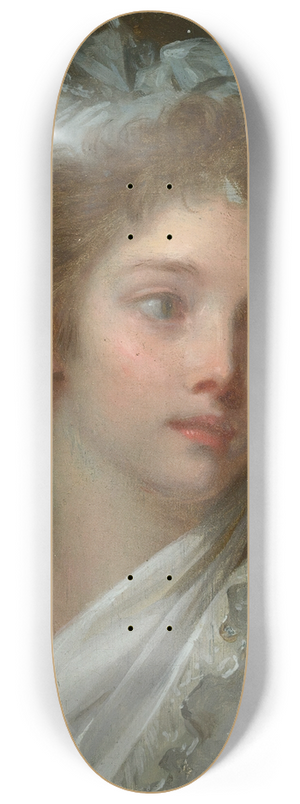 Elisabeth Louise Vige Le Brun - Portraitof a young lady 8.25 inch art skate deck