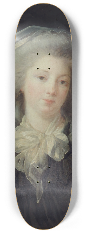 Elisabeth Louise Vige Le Brun - Portrait prsum de Charlotte-Franoise Bergeret de Norinval 8.25 inch art skate deck
