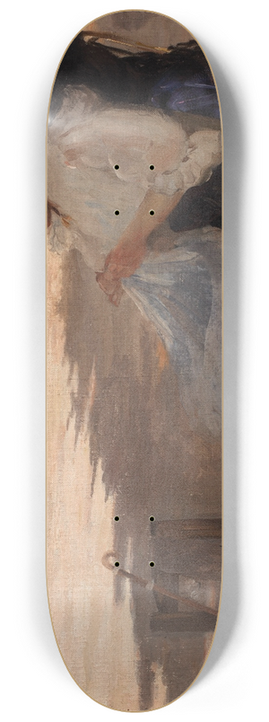 Eliseu Visconti - Jardim do Luxemburgo 8.25 inch art skate deck