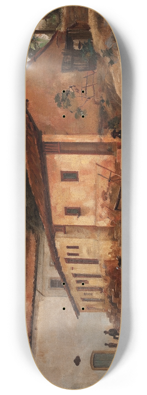 Eliseu Visconti - Morro de So Bento 8.25 inch art skate deck