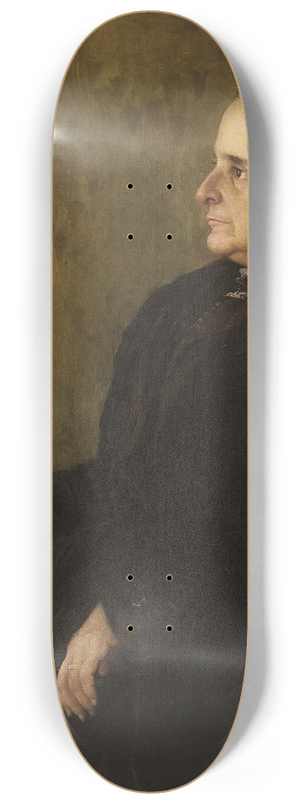 Eliseu Visconti - Retrato de Adelaide Simas 8.25 inch art skate deck