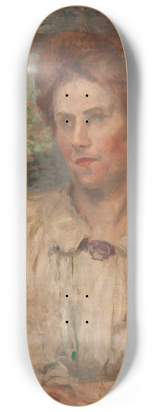 Eliseu Visconti - Retrato de Louise 8.25 inch art skate deck