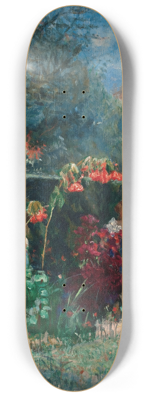 Eliseu Visconti - Trs meninas no jardim 8.25 inch art skate deck