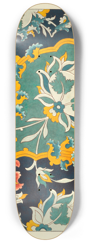 Elizabeth A. Nedwill - Persian Ornament 8.25 inch art skate deck Elizabeth A. Nedwill - Persian Ornament 8.25 inch art skate deck