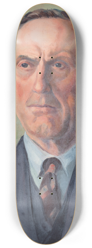 Elizabeth Berry - Untitled. [Portrait of a man] 8.25 inch art skate deck