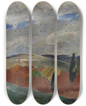 Triptych art skateboard deck of Ja Jerichau The Road To The Churchyard In Toledo by J.A. Jerichau (1816-1883) Triptych art skateboard deck of Ja Jerichau The Road To The Churchyard In Toledo by J.A. Jerichau (1816-1883)