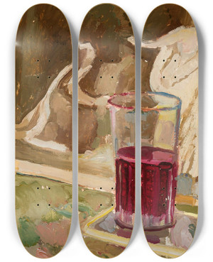Triptych art skateboard deck of Zygmunt Waliszewski Still Life_1 by Zygmunt Waliszewski (1897-1936) Triptych art skateboard deck of Zygmunt Waliszewski Still Life_1 by Zygmunt Waliszewski (1897-1936)