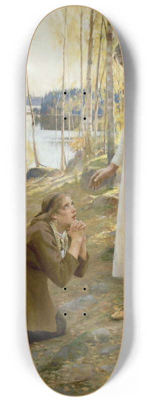 Albert Edelfelt - Christ And Mary Magdalene 8.25 inch art skate deck Albert Edelfelt - Christ And Mary Magdalene 8.25 inch art skate deck
