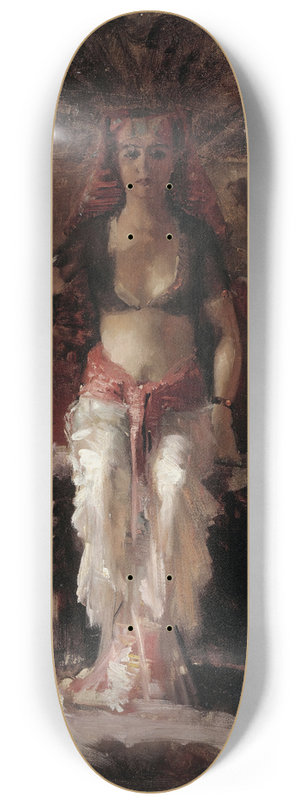 Albert Edelfelt - Egyptian Queen 8.25 inch art skate deck
