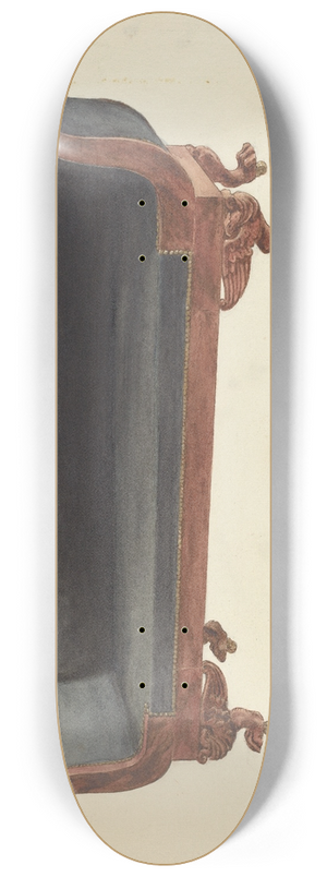 Elizabeth Curtis - Sofa 8.25 inch art skate deck