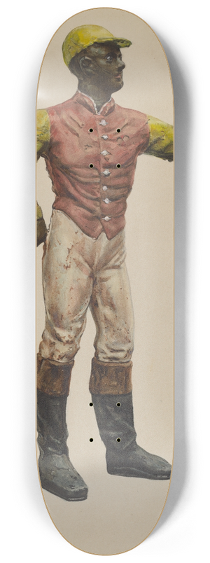 Elizabeth Fairchild - Jockey Hitching Post 8.25 inch art skate deck
