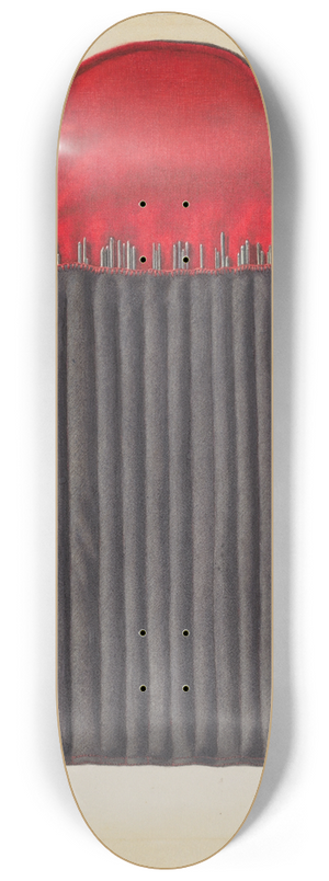 Elizabeth Moutal - Shaker Case for Knitting Needles 8.25 inch art skate deck