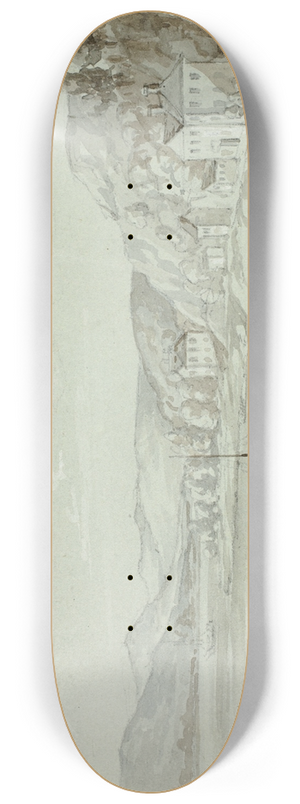 Elizabeth Murray - On the Rhine 8.25 inch art skate deck