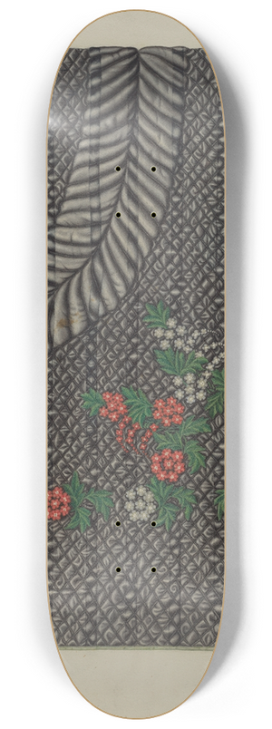 Elizabeth T. Reike - Quilt 8.25 inch art skate deck