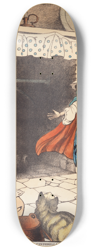 Elizabeth Tyler Wolcott - Cinderella 8.25 inch art skate deck Elizabeth Tyler Wolcott - Cinderella 8.25 inch art skate deck