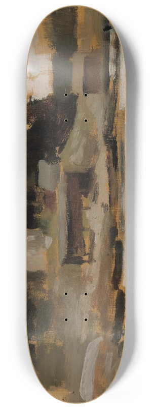 Albert Edelfelt - Landscape Sketch from Hamari 8.25 inch art skate deck Albert Edelfelt - Landscape Sketch from Hamari 8.25 inch art skate deck