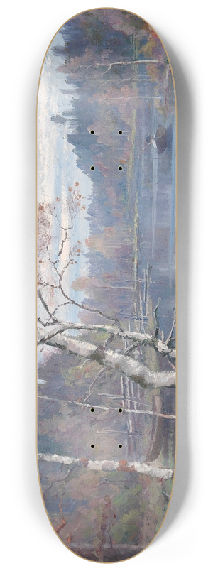 Ellen Favorin - Spring Landscape 8.25 inch art skate deck