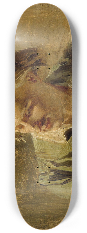Albert Edelfelt - Portrait Of A Young Man 8.25 inch art skate deck