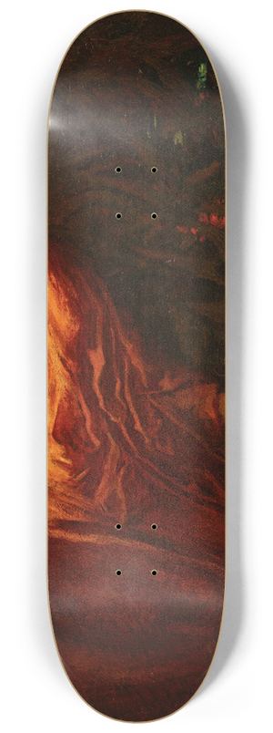 Elliott Daingerfield - My Lady Rhododendron 8.25 inch art skate deck