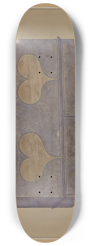 Elmer G. Anderson - Pa. German Chest 8.25 inch art skate deck