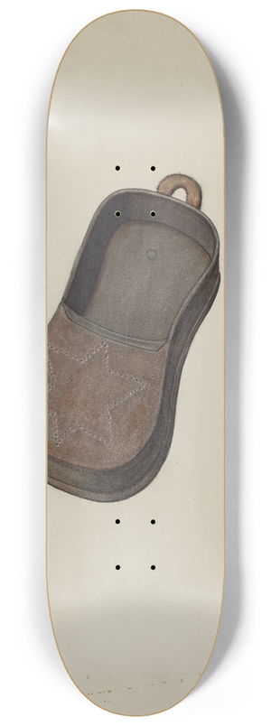 Elmer R. Kottcamp - Pa. German Shoemakers Peg Box 8.25 inch art skate deck